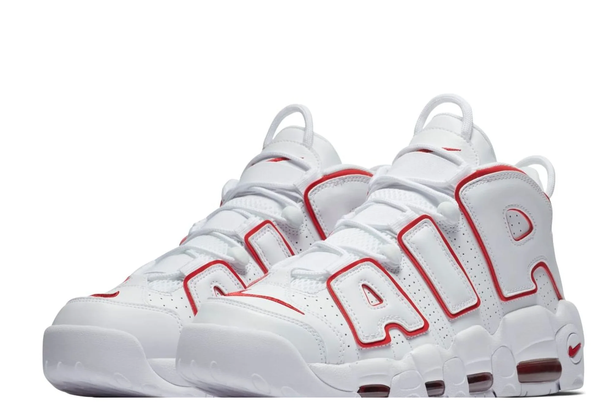 Nike Air More Uptempo ‘White Varsity Red’ 2021 921948-102 - Image 3