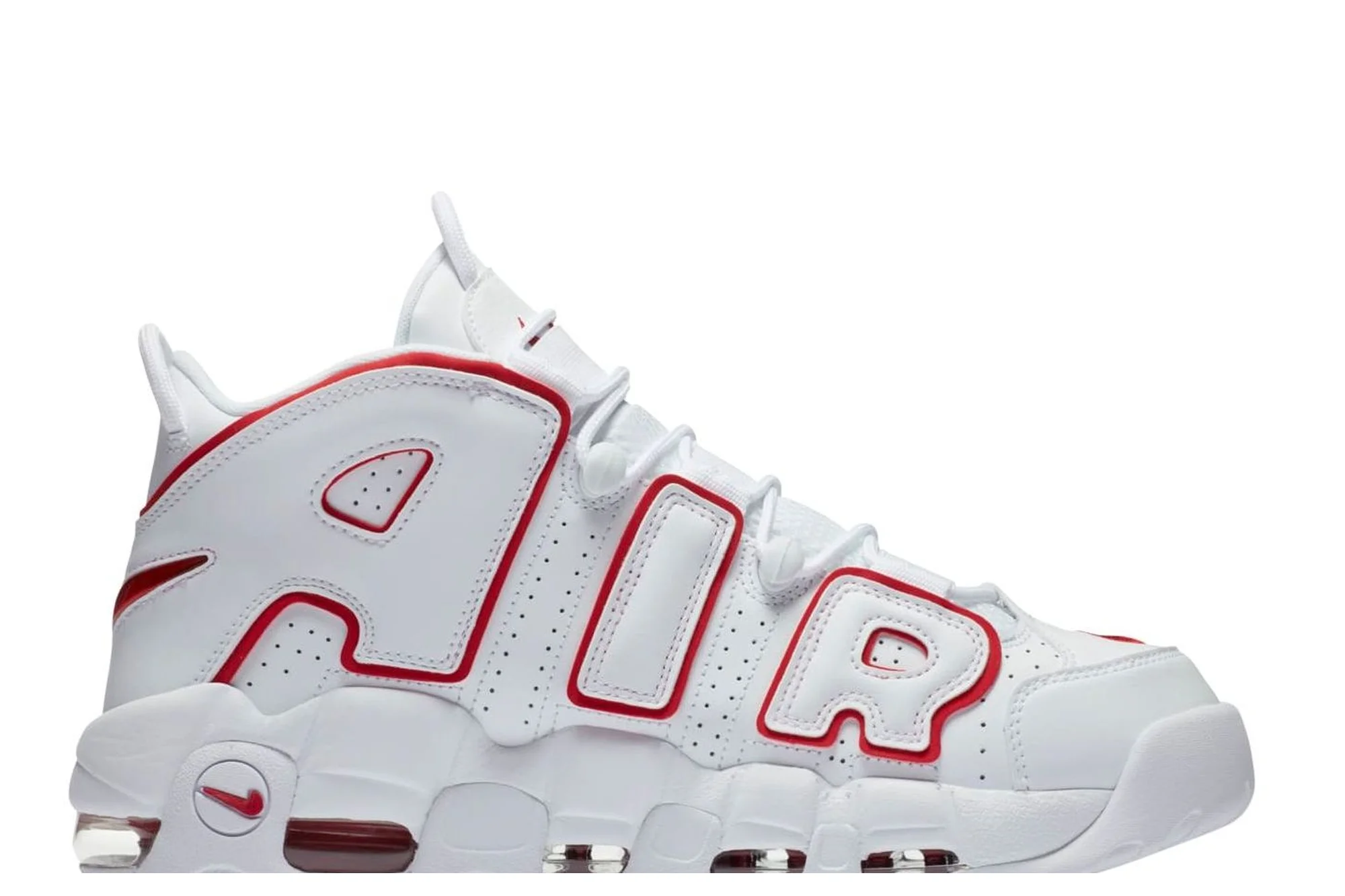 Nike Air More Uptempo ‘White Varsity Red’ 2021 921948-102 - Image 2