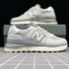 New Balance 574 Legacy Light Grey White Cream Suede Mesh ENCAP Lifestyle Sneakers