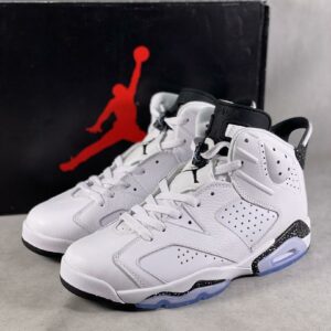 Air Jordan 6 Low 'Dongdan' White Black Speckle Basketball Sneakers DM0099-111