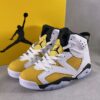 Nike Air Jordan 6 Retro University Gold White Black Yellow Sneakers CT8529-170