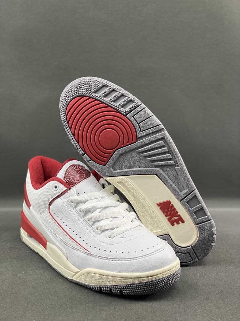 Nike Air Jordan 2 Low Cherry White Varsity Red Sneakers DV9956-106 - Image 8