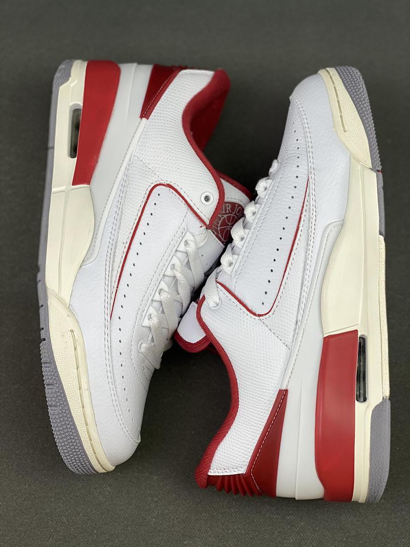 Nike Air Jordan 2 Low Cherry White Varsity Red Sneakers DV9956-106 - Image 9