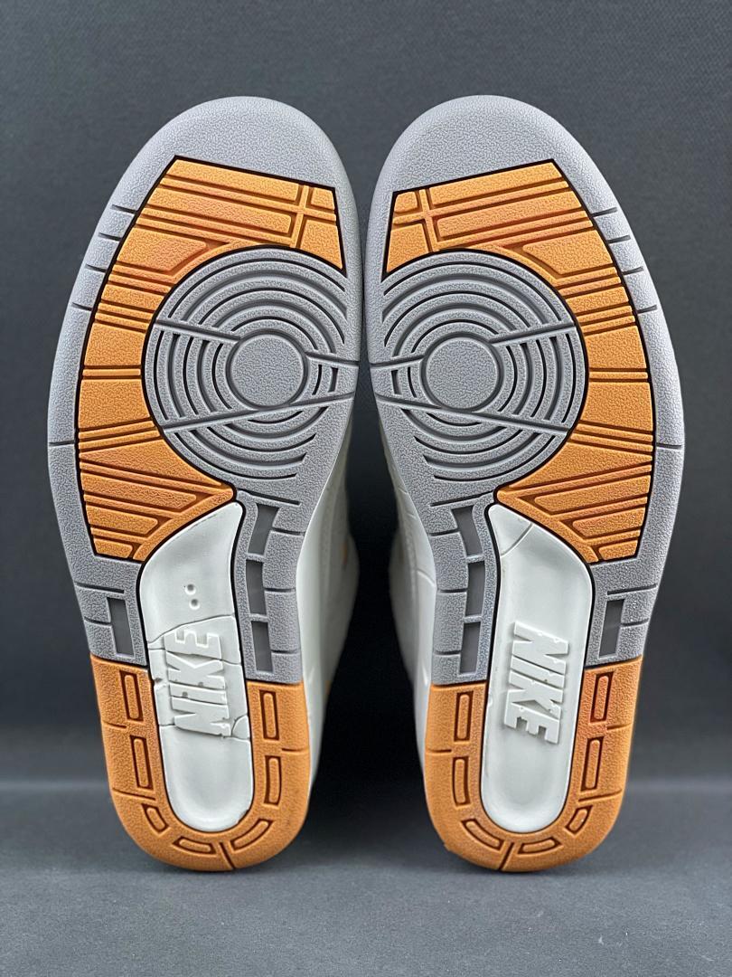 Nike Air Jordan 2 Low Cement Grey DR8884-100 White Grey Sail Gold Men's Sneakers - Image 5