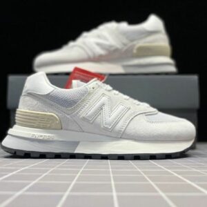 New Balance 574 Legacy White Moonbeam Sneakers U574LGG3 Lifestyle Shoes with ENCAP Chunky Sole