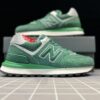 New Balance 574 Legacy Forest Green White Suede Lifestyle Sneakers Shoes U574LGGD