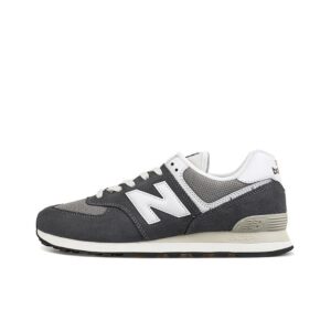New Balance 574 Classic Lifestyle Sneakers Shoes ML574EVG Castlerock Grey White
