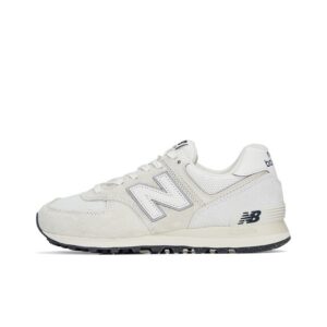 New Balance 574 Bone Cream White Sneakers