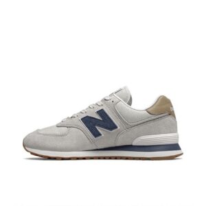 New Balance 574 Grey Navy Gum Lifestyle Sneakers ML574EVW