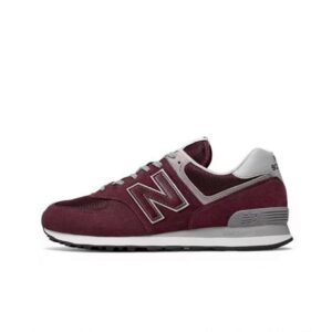 New Balance 574 Classic Lifestyle Sneakers Burgundy Grey ML574ERB