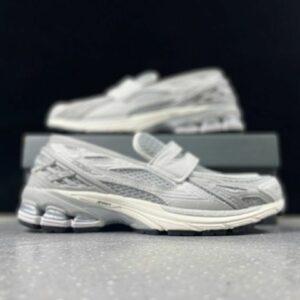 New Balance 1906R Grey Silver Velcro Strap Sneakers M1906RV