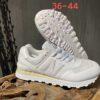 New Balance 574 Classic White Sneakers Casual Lifestyle Shoes