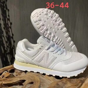 New Balance 574 Classic White Sneakers Casual Lifestyle Shoes