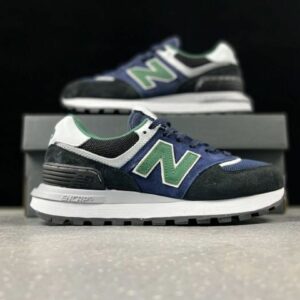 New Balance 574 Legacy ML574LGG Men's Navy Green Black White Lifestyle Sneakers Shoes
