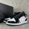 Air Jordan 1 Low SE All-Star 2021 Black White Patent Leather Metallic Silver Gold DD1650-001 Men's Sneakers
