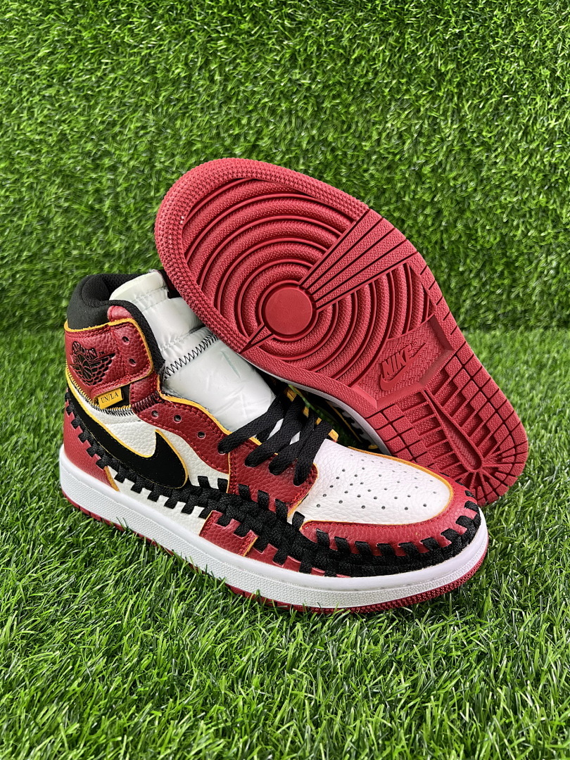 Nike Air Jordan 1 Retro High OG Union LA x Bephies Beauty Supply Woven Red Black White Sneakers FD0399-163 - Image 8