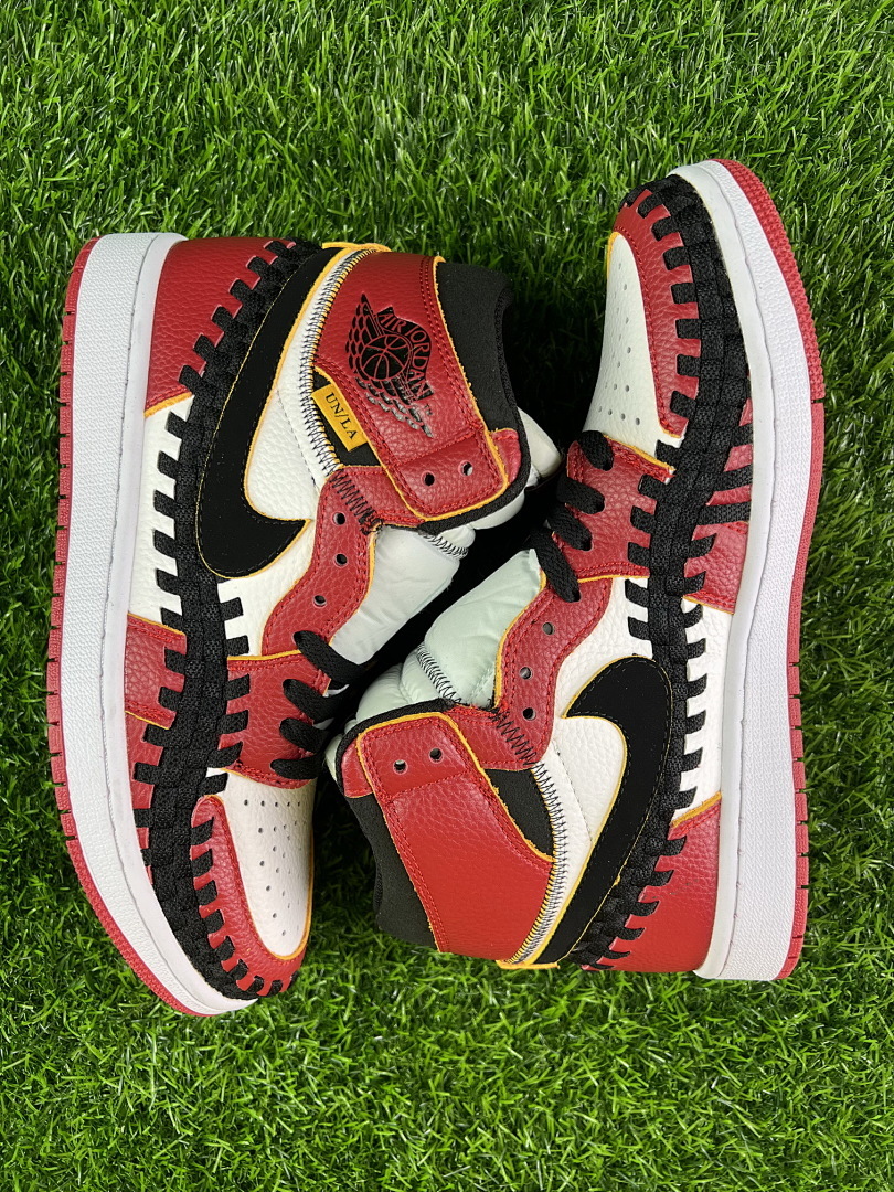 Nike Air Jordan 1 Retro High OG Union LA x Bephies Beauty Supply Woven Red Black White Sneakers FD0399-163 - Image 9