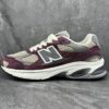 New Balance 2002R M2002RDK Dark Grape Castlerock Burgundy Grey Cream Lifestyle Sneakers