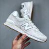 New Balance 574 Sea Salt White Gum ML574EVW Men's Women's Classic Lifestyle Running Shoes Sneakers Trainers