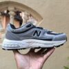 New Balance 2000 Grey Black White Lifestyle Sneakers Retro Running Shoes
