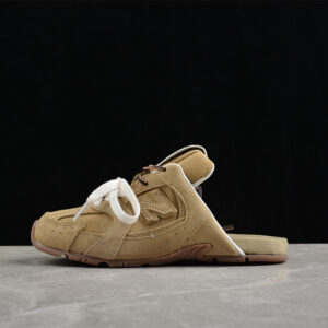 New Balance 2002R Mule M2002RMD Light Brown Suede Slip-On Backless Sneaker