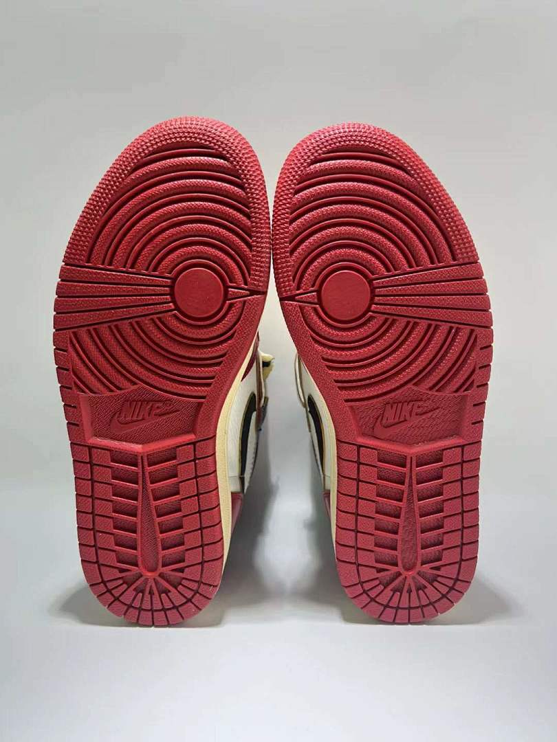 Nike Air Jordan 1 Retro High OG Union LA Varsity Red Black Toe Chicago BV1300-106 Men's Sneakers - Image 3