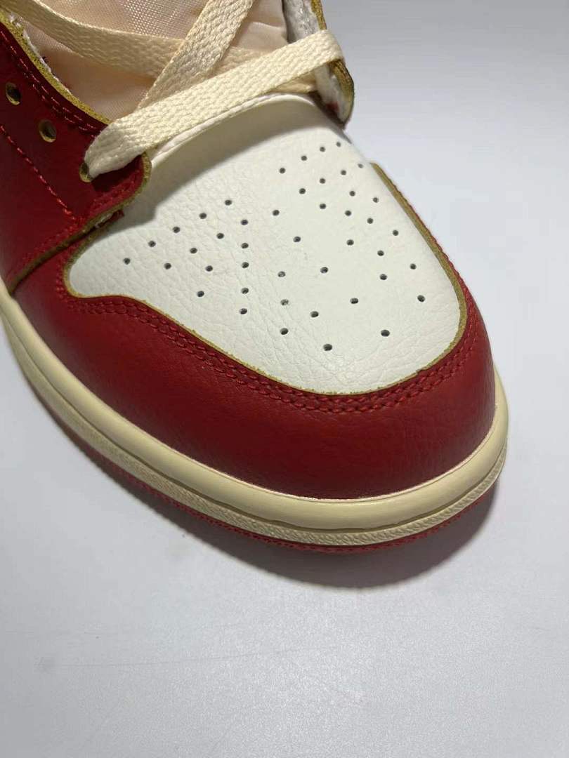 Nike Air Jordan 1 Retro High OG Union LA Varsity Red Black Toe Chicago BV1300-106 Men's Sneakers - Image 6