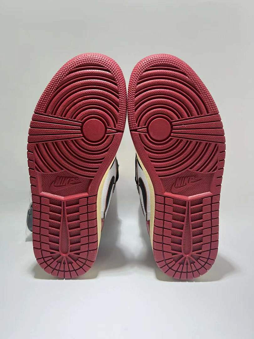 Nike Union Air Jordan 1 Retro High OG Black Toe BV1300-106 Men's Sneakers Shoes Limited Edition Collaboration - Image 3