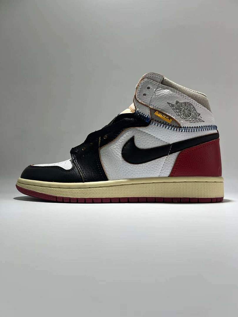 Nike Union Air Jordan 1 Retro High OG Black Toe BV1300-106 Men's Sneakers Shoes Limited Edition Collaboration - Image 4