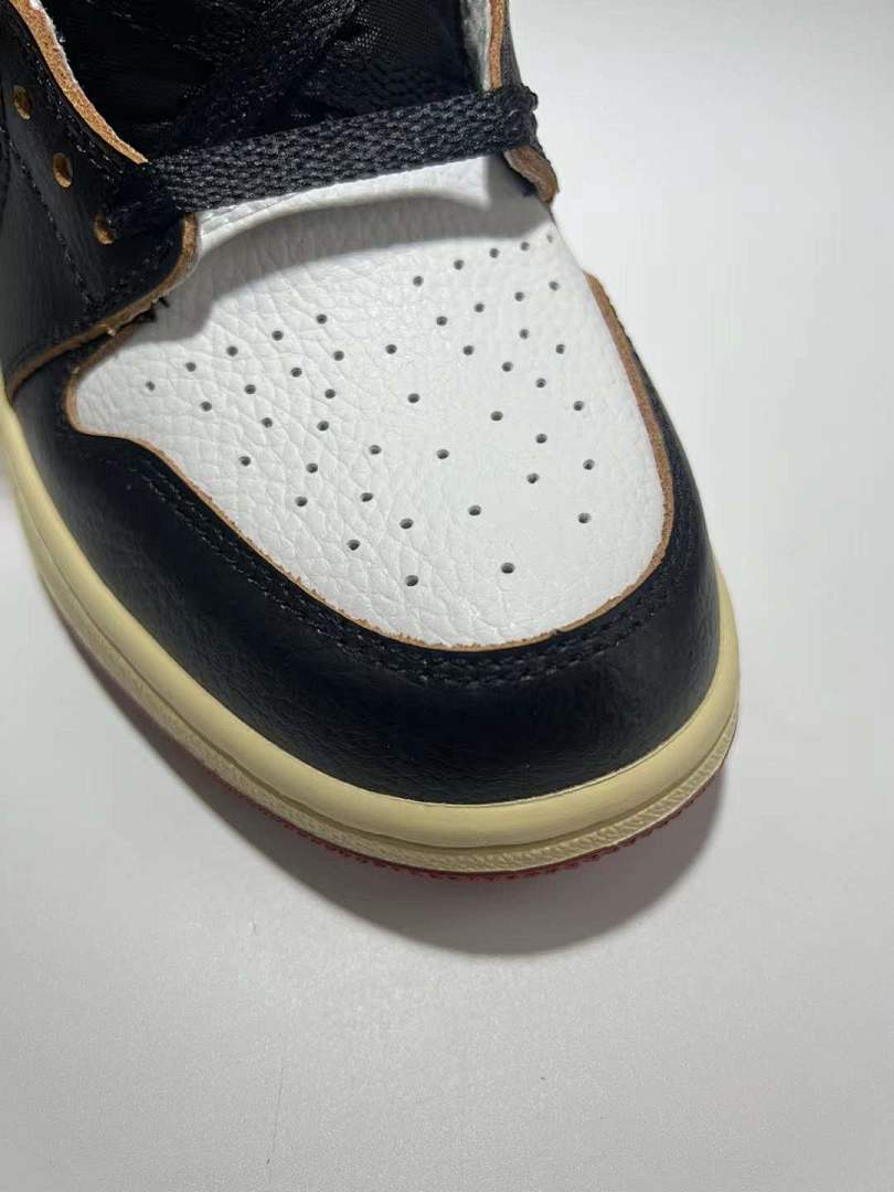 Nike Union Air Jordan 1 Retro High OG Black Toe BV1300-106 Men's Sneakers Shoes Limited Edition Collaboration - Image 5