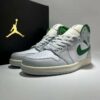 Nike Air Jordan 1 Retro High OG White Light Grey Green Sail Vintage Sneakers