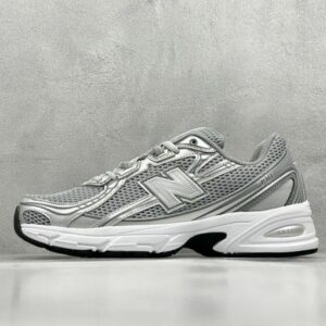 New Balance 1906R Metallic Silver Grey Mesh ABZORB Running Shoes Sneakers