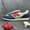 New Balance 220 Retro Runner Men's Women's Navy Red Cream Suede Mesh Sneakers U220