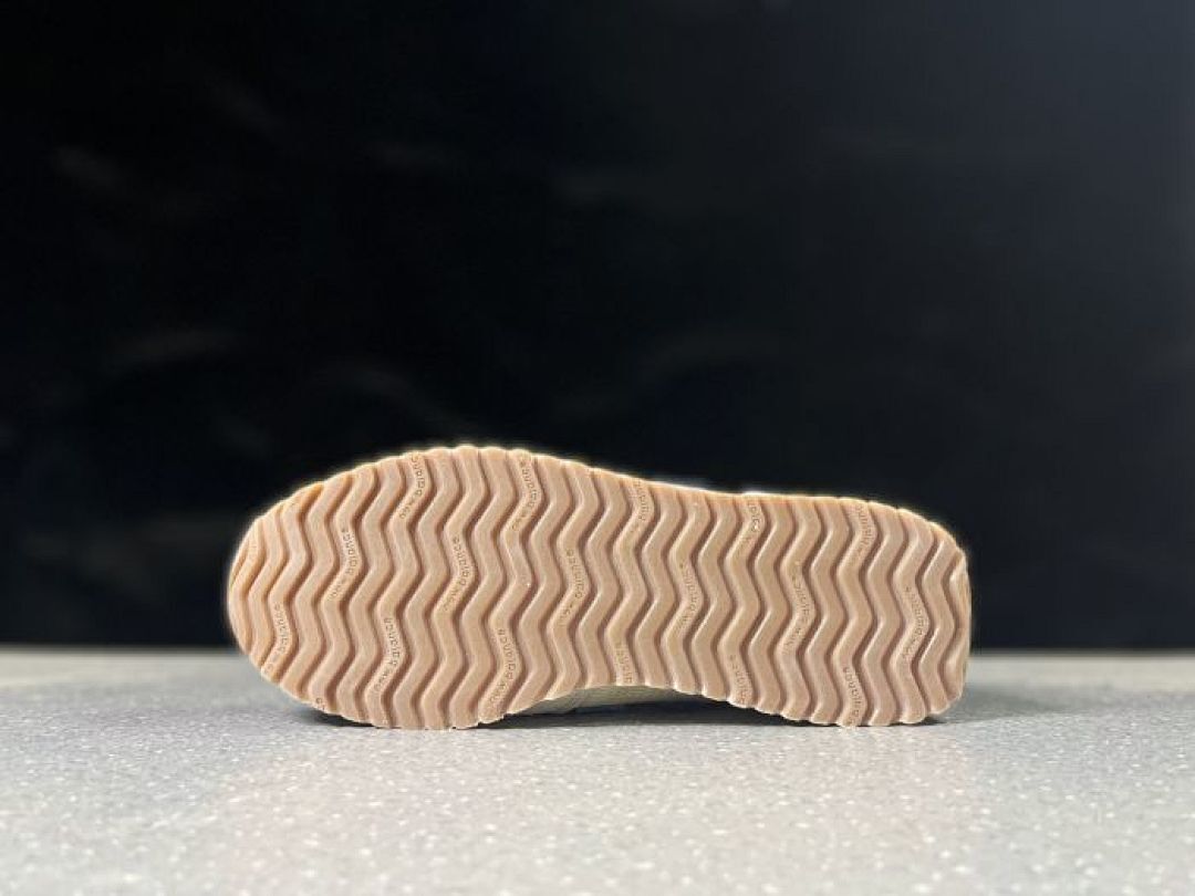 New Balance 320 Angora Natural Indigo U320AE Retro Running Shoes Cream Blue Suede Mesh Trainers - Image 7