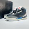 A Ma Maniére x Air Jordan 3 Retro SP Black Friends & Family Exclusive Sneakers AJ3 Dark Black Blue Grey White Men's Basketball Shoes