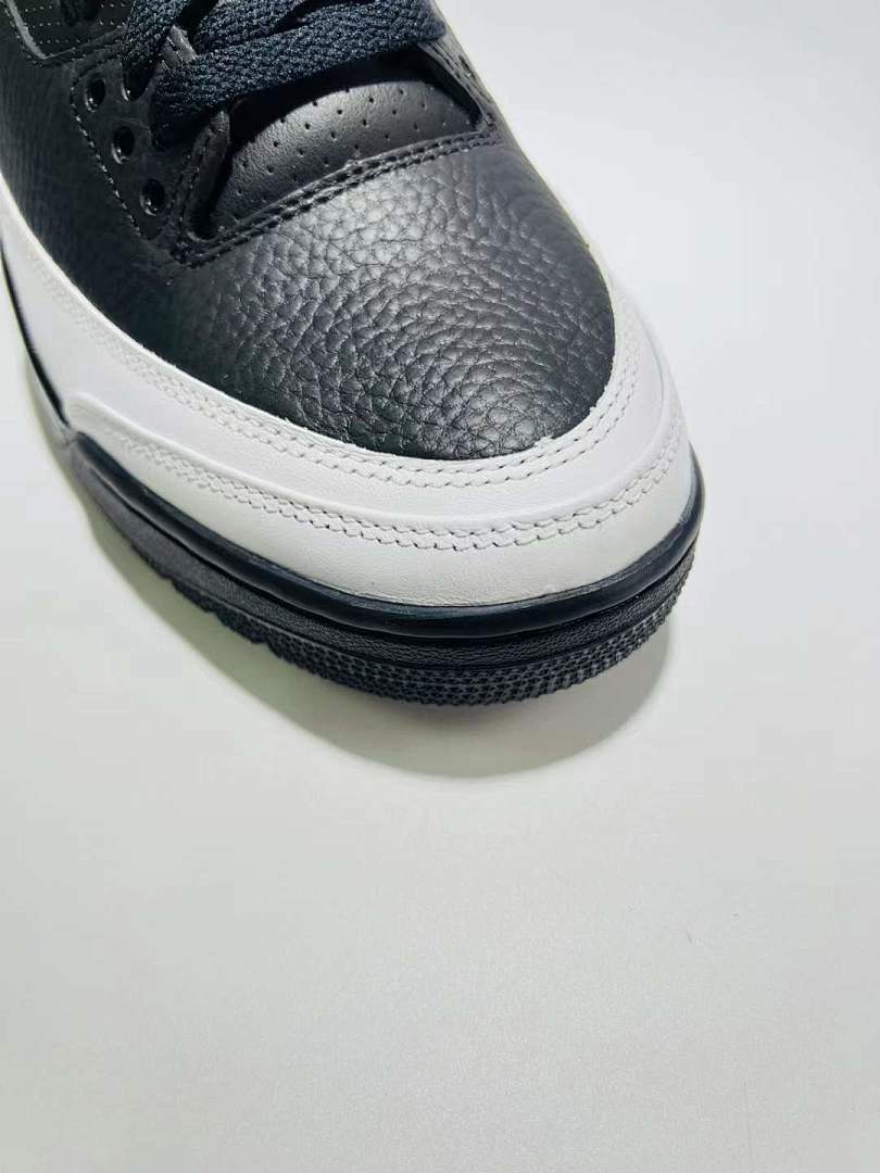 Nike Air Jordan 3 Retro "Cyber Monday" Black White 136064-020 Men's Lifestyle Sneakers Shoes Classic Leather - Image 6