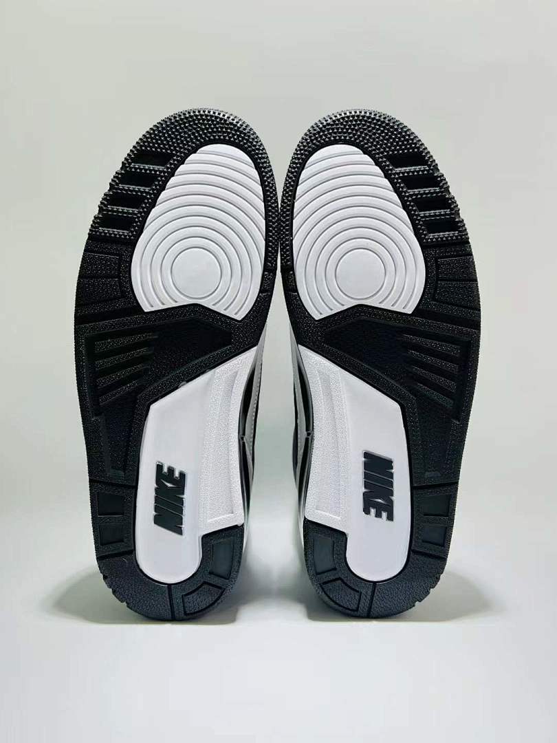 Nike Air Jordan 3 Retro "Cyber Monday" Black White 136064-020 Men's Lifestyle Sneakers Shoes Classic Leather - Image 7