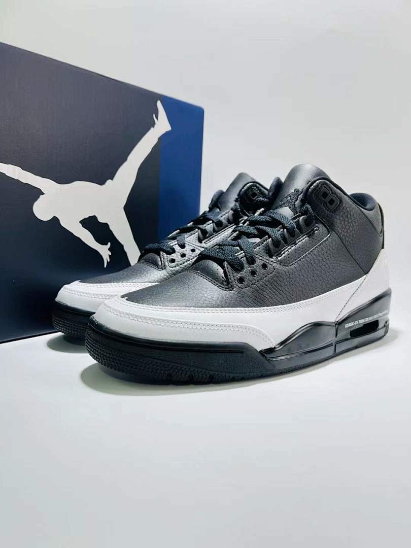 Nike Air Jordan 3 Retro "Cyber Monday" Black White 136064-020 Men's Lifestyle Sneakers Shoes Classic Leather - Image 10