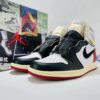 Union x Air Jordan 1 Retro High OG 'Black Toe' BV1300-106 Men's Nike Sneakers