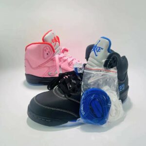 Air Jordan 5 Retro GS Pinksicle Pink Foam Black White 440892-600