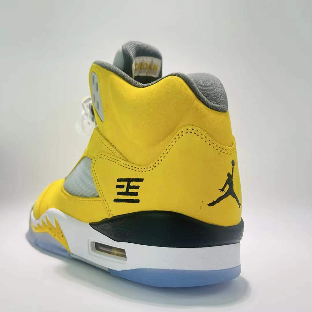 Air Jordan 5 Retro GS Pinksicle Pink Foam Black White 440892-600 - Image 3