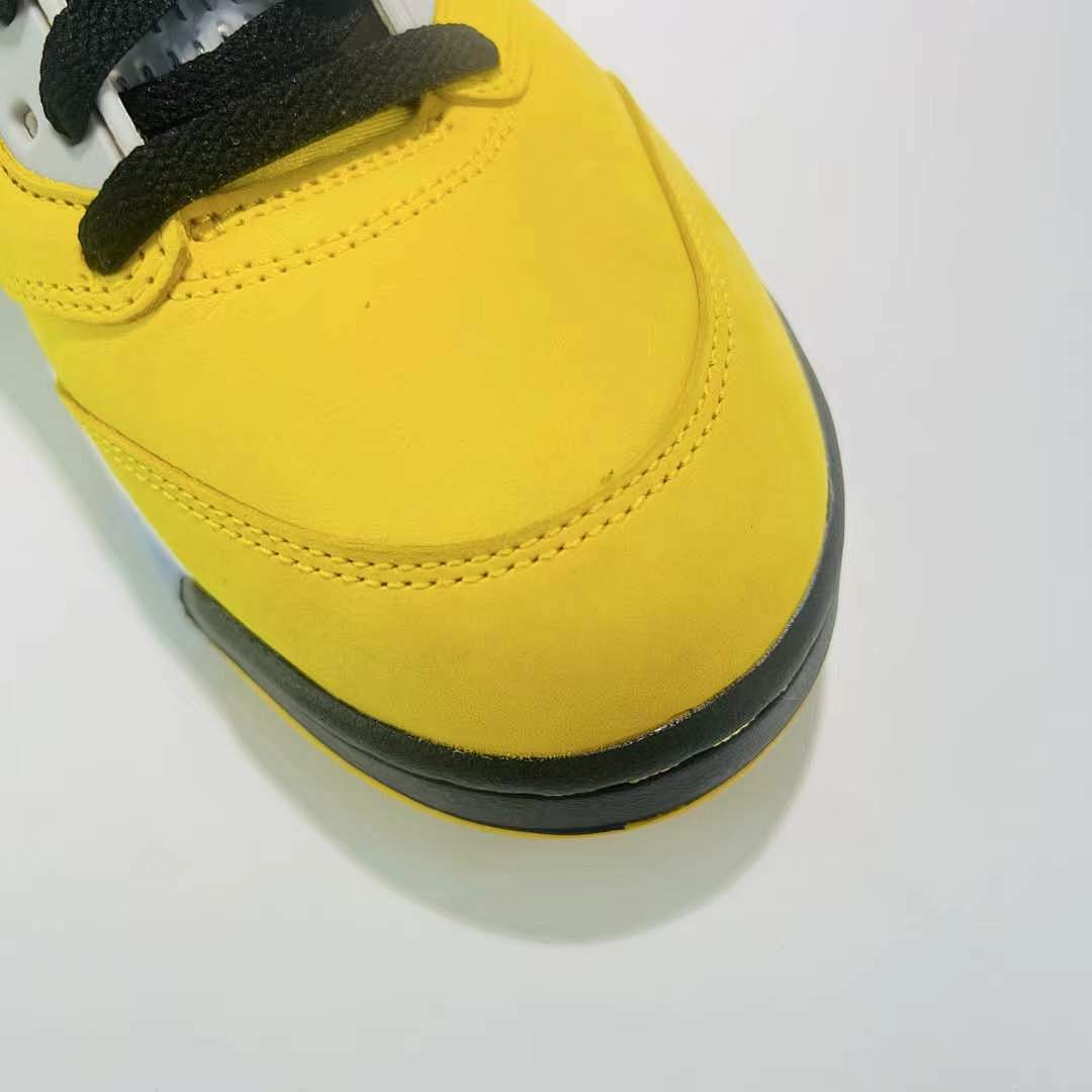 Air Jordan 5 Retro GS Pinksicle Pink Foam Black White 440892-600 - Image 4