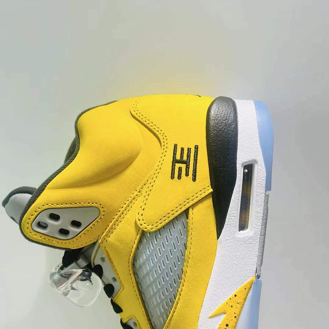 Air Jordan 5 Retro GS Pinksicle Pink Foam Black White 440892-600 - Image 5