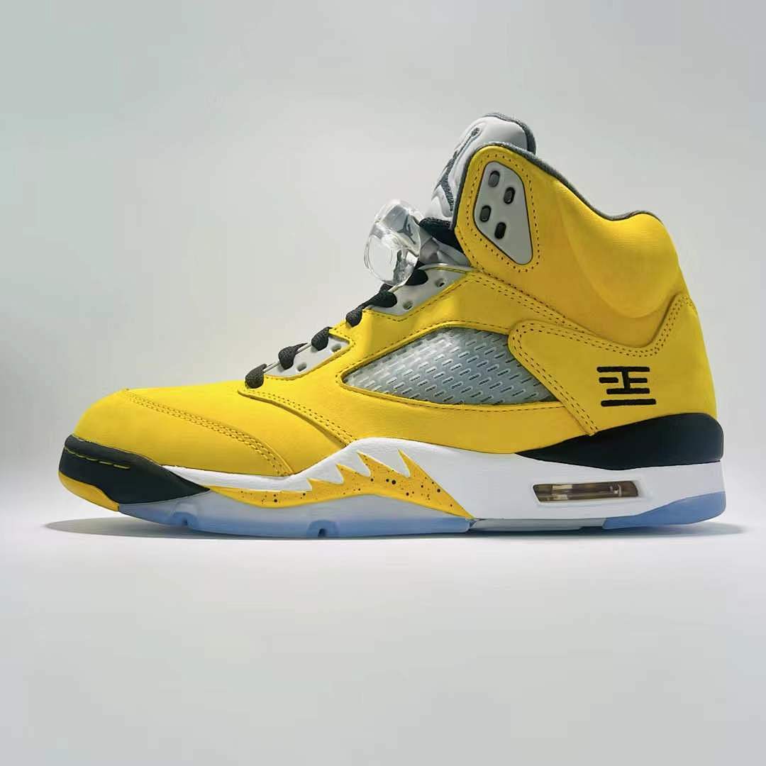 Air Jordan 5 Retro GS Pinksicle Pink Foam Black White 440892-600 - Image 6