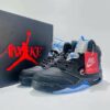 Air Jordan 5 Retro SP Awake NY Black Varsity Royal Blue FQ7911-001 Men's Sneakers Limited Edition