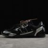New Balance 1906R Black Metallic Silver Patent Leather Sneakers