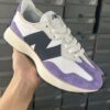 New Balance 327 Women's White Light Violet Navy Sneakers WS327KA