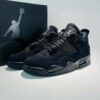 Nike Air Jordan 4 Retro Black Cat 308497-002 Men's Sneakers