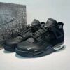 Nike Air Jordan 4 Retro 'Black Cat' (2020) CU1110-010 All Black Men's Sneakers Shoes