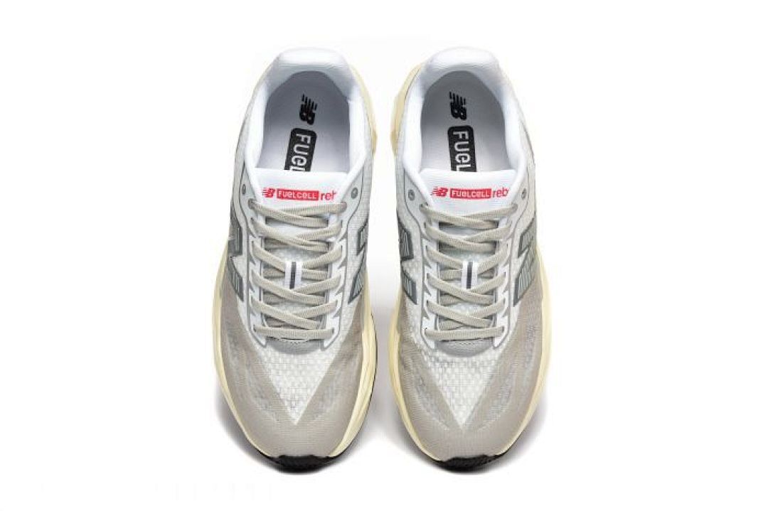 New Balance FuelCell SuperComp Trainer MSRCELG1 White Grey Cream Running Shoes - Image 6